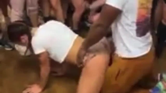 640px x 360px - Nasty Nass humped infront of people twerk grinding on black guy