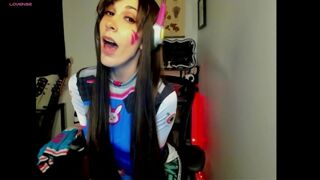 D.Va Cosplay Goddess Rewards Your Good Behavior